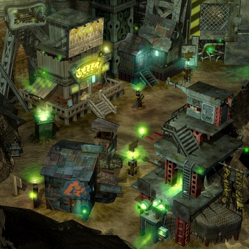 Sector 7 slums in Midgar